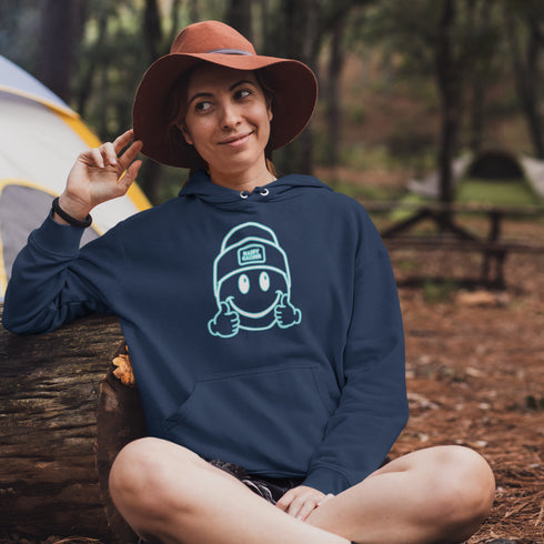 Introducing the ultimate companion for your outdoor adventures – the Happy Camper Hoodie! Designed with the enthusiastic explorer in mind, this hoodie is not just a piece of clothing; it's a declaration of joy and positivity in the great outdoors.